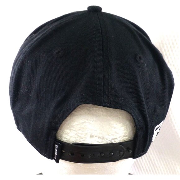 Ruroc Team Motorcycles Biker Snapback Hat Ball Cap in Black - Picture 4 of 8